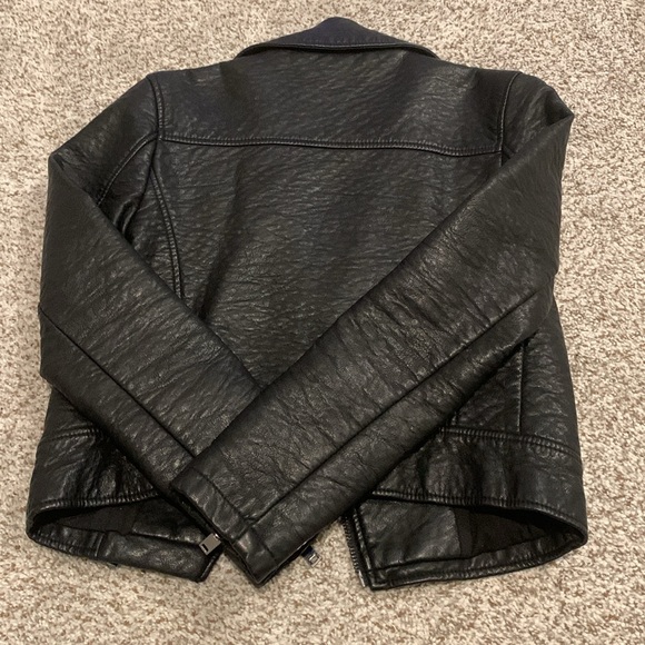 Vegan Leather Jacket Women's Small - Picture 6 of 11